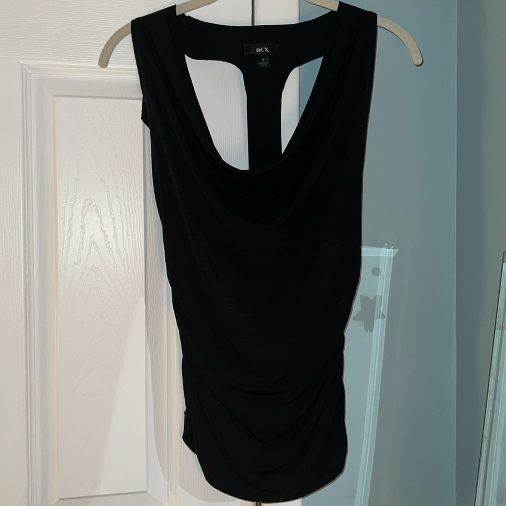Sexy black tank top